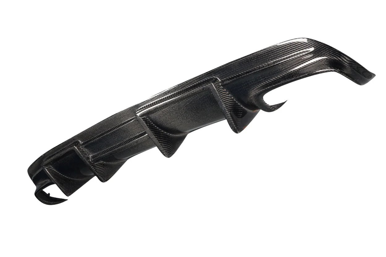 Mercedes CLA-Class (2014-2016) Carbon Fiber Zex Rear Diffuser - Image 3