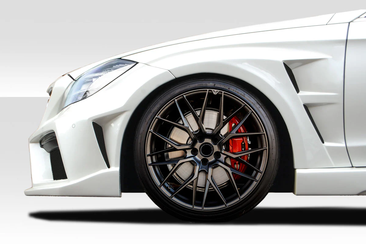 Mercedes CLS-Class W218 (2012-2018) Vector Wide Body Front Fenders - Image 5