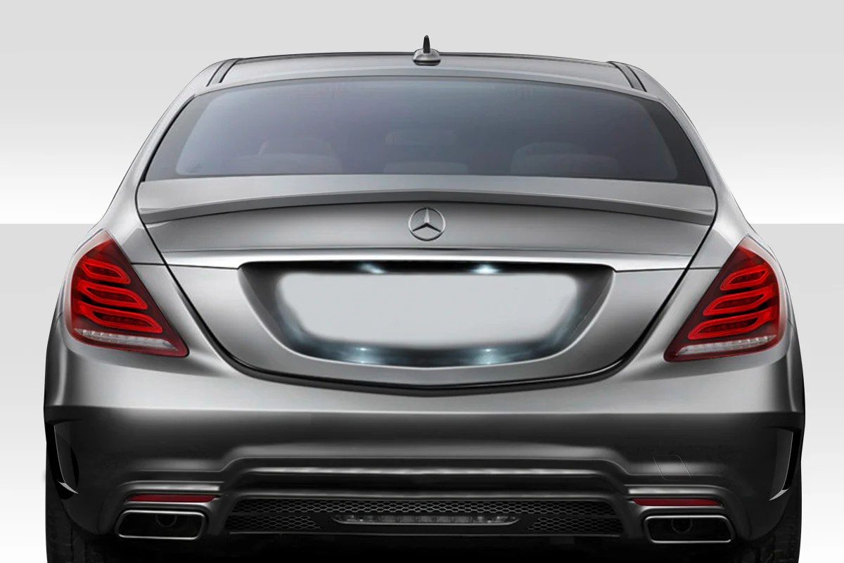 Mercedes S-Class W222 (2014-2020) W-1 Trunk Wing Spoiler - Image 10