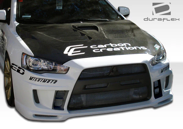 Mitsubishi Evolution X (2008-2015) GT Concept Front Bumper Cover - Image 6