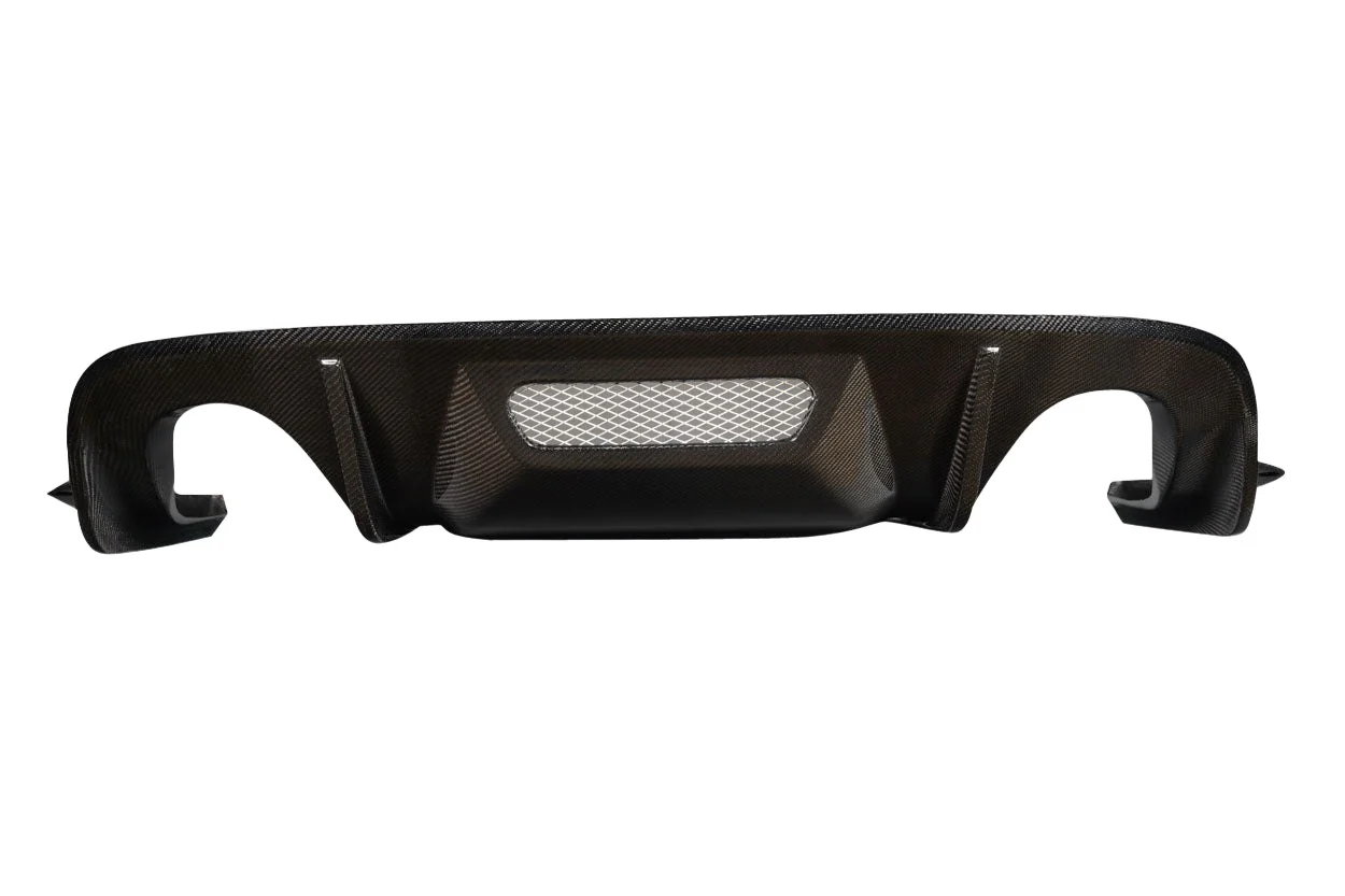 Nissan 370Z Z34 (2009-2020) Carbon Fiber Zenith Rear Diffuser - Image 4