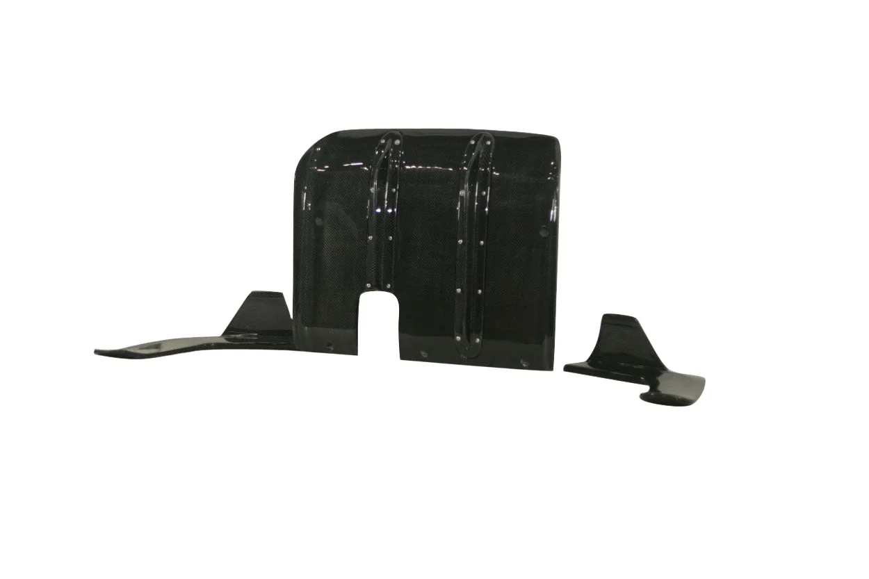 Nissan GT-R R35 (2009-2016) Carbon Fiber LBW Rear Diffuser / Splitters - Image 3