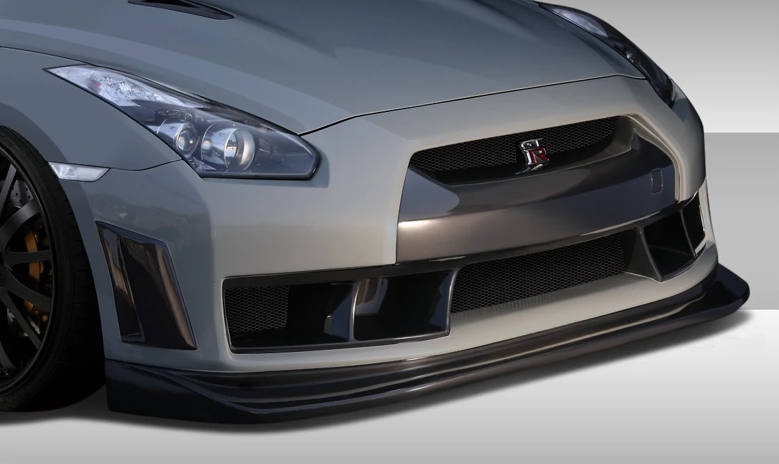 Nissan GT-R R35 (2009-2016) Eros Version 4 Front Bumper Cover - Image 4