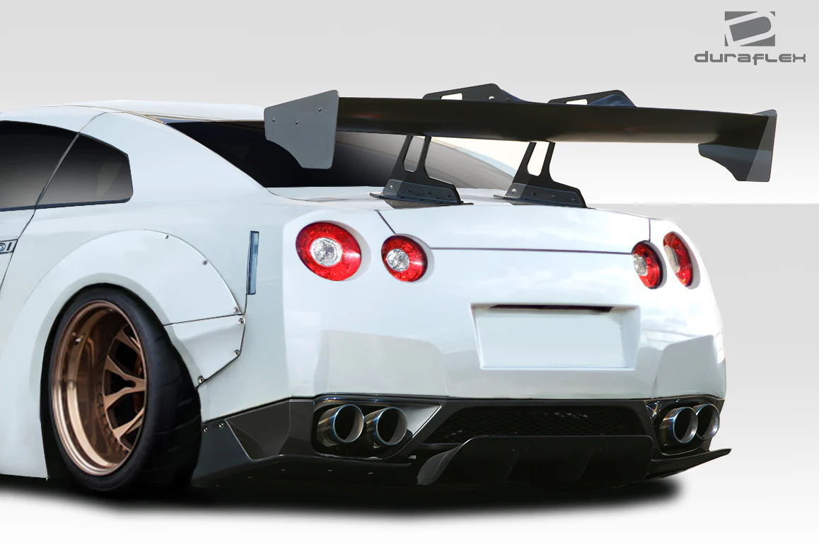 Nissan GT-R R35 (2009-2016) LBW Rear Diffuser / Splitters - Image 6