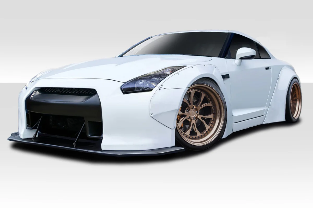 Nissan GT-R R35 (2009-2016) LBW Wide Body Kit (8-Piece)