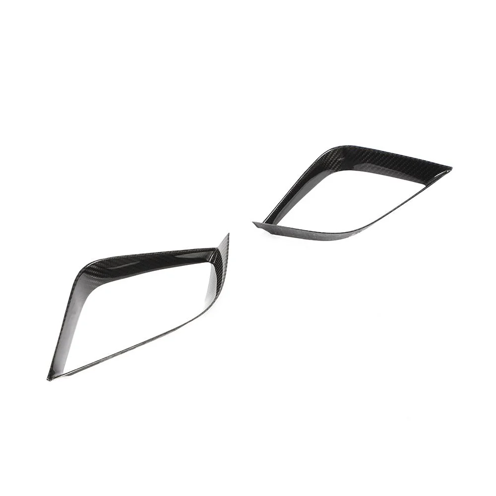 Porsche 911 GTS (2017) Carbon Fiber Front Bumper Vent Trims - Image 3