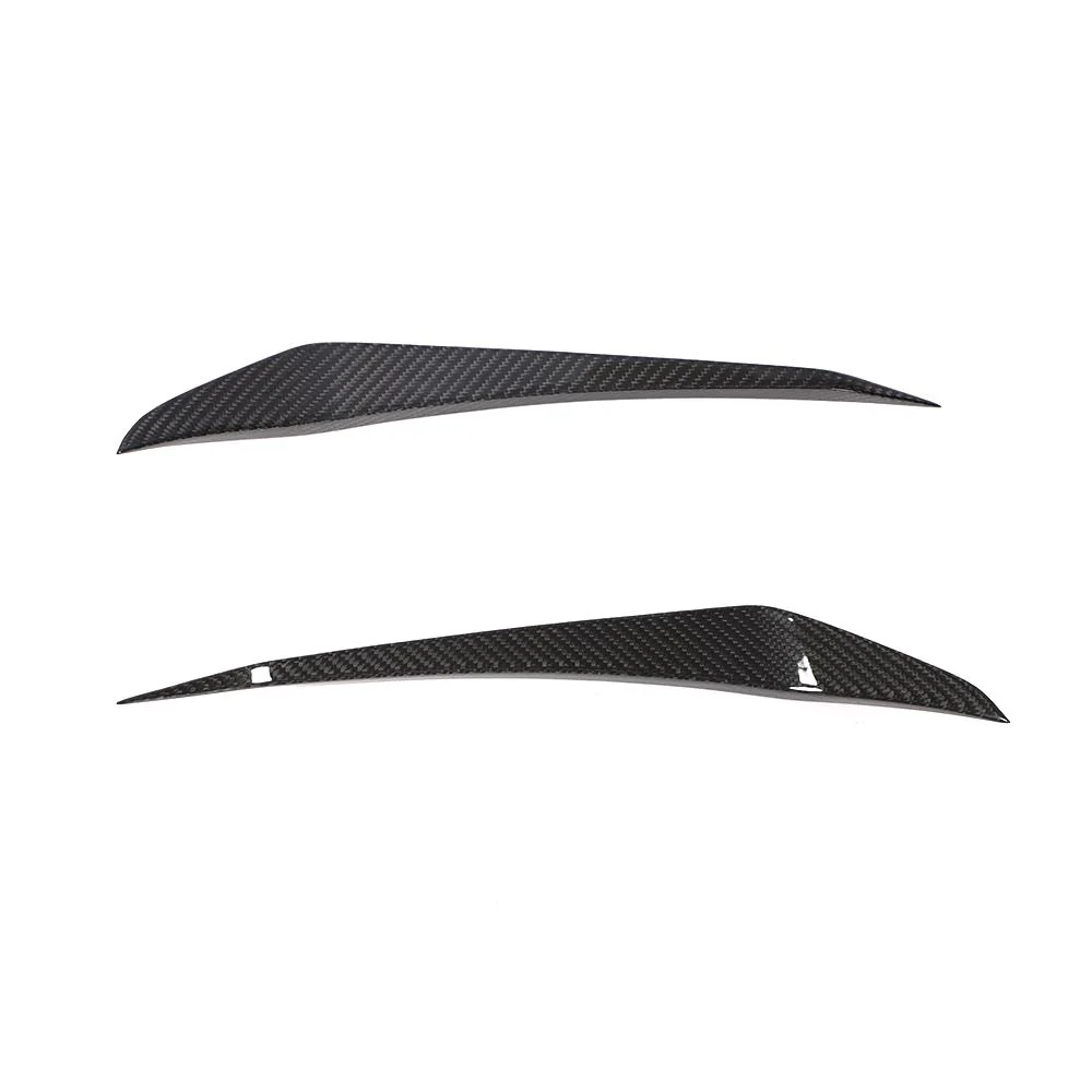 Porsche 991 Turbo S (2014-2015) Carbon Fiber Front Bumper Canards - Image 7