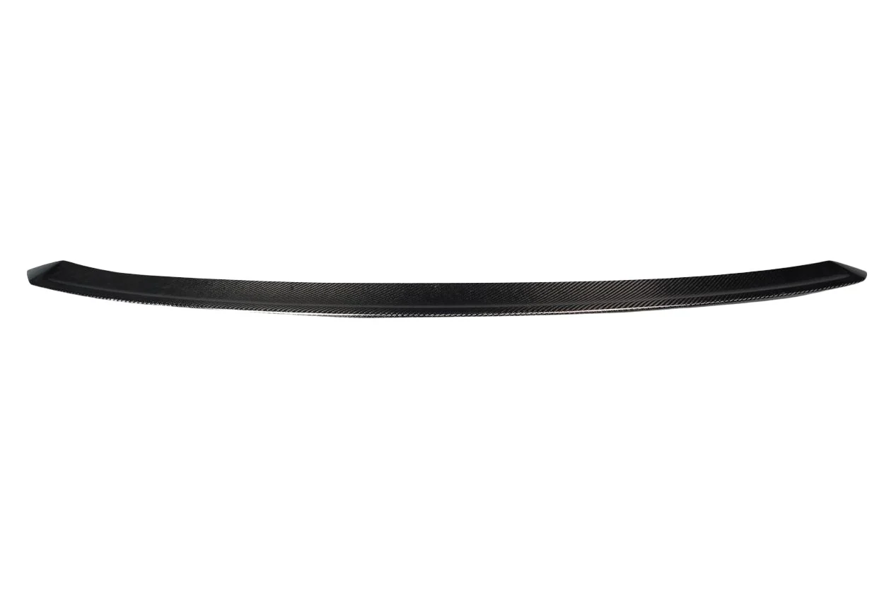 Porsche Cayenne Coupe (2019-2024) Carbon Fiber Turbo GT Look Rear Mid Wing Spoiler - Image 3