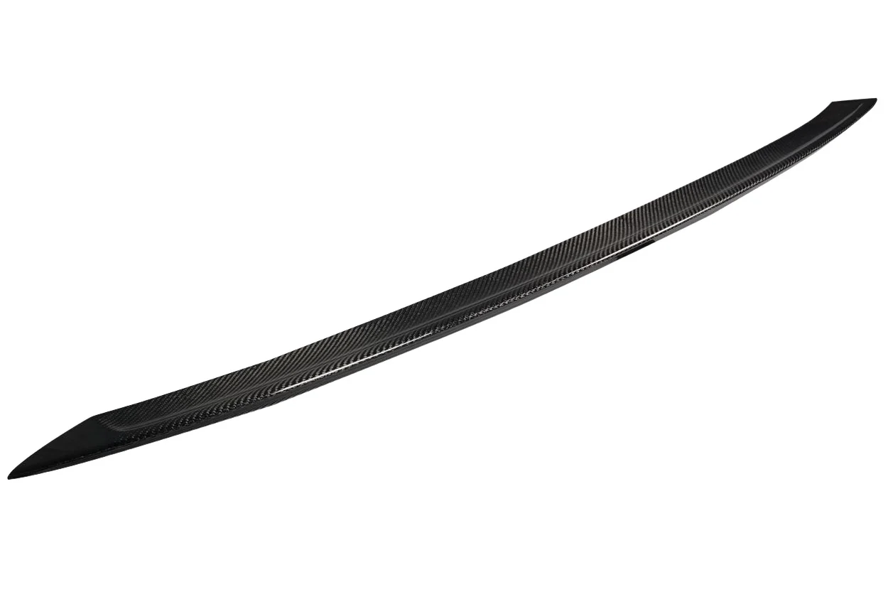 Porsche Cayenne Coupe (2019-2024) Carbon Fiber Turbo GT Look Rear Mid Wing Spoiler - Image 4