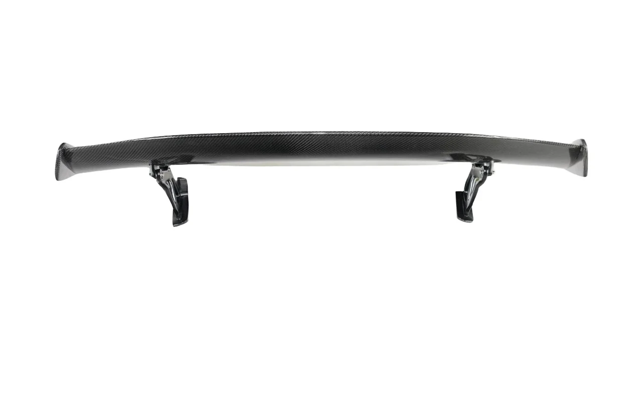 Porsche Cayman 718 (2014-2023) Carbon Fiber GT4 Look Rear Wing Spoiler - Image 6