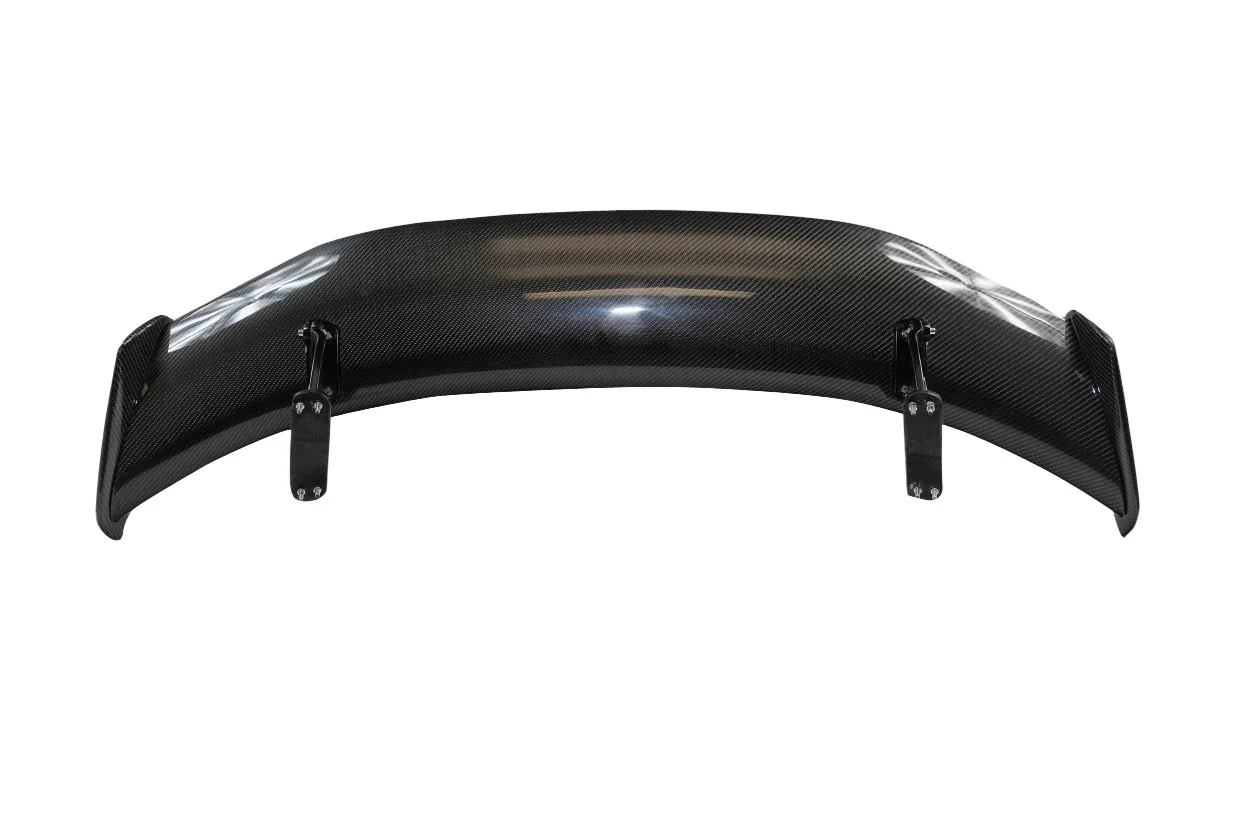 Porsche Cayman 718 (2014-2023) Carbon Fiber GT4 Look Rear Wing Spoiler - Image 8