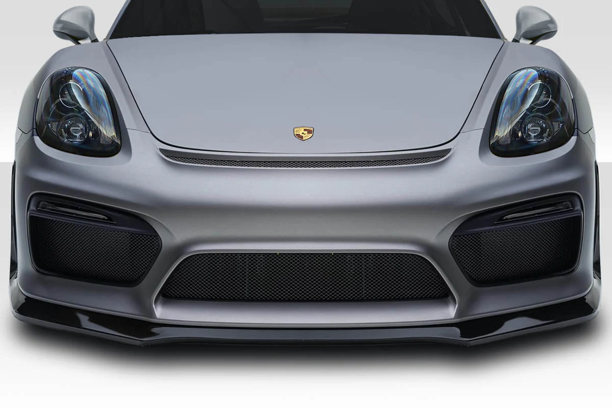 Porsche Cayman GT4 981 (2013-2016) AF-1 Front Lip Splitter - Image 4