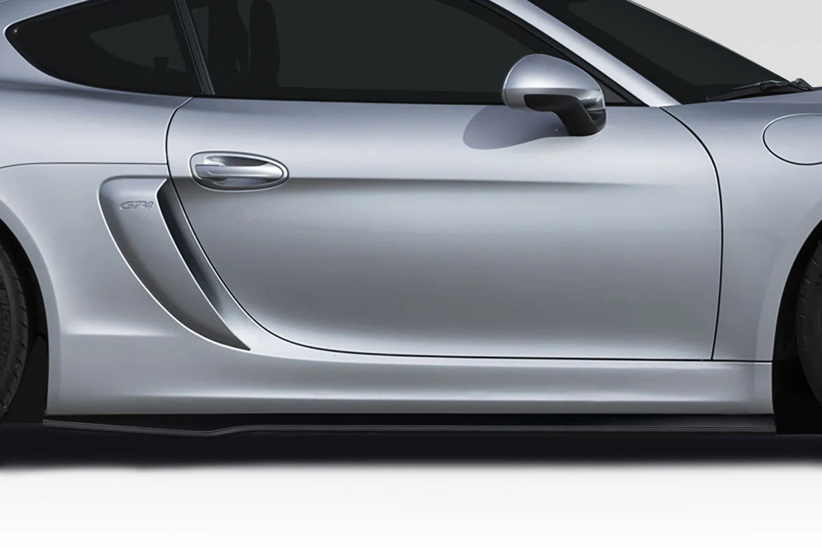 Porsche Cayman GT4 981 (2013-2016) AF-1 Side Skirt Splitters - Image 4