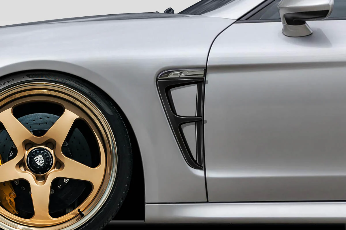 Porsche Panamera (2010-2013) Aiming Front Fender Add Ons - Image 4