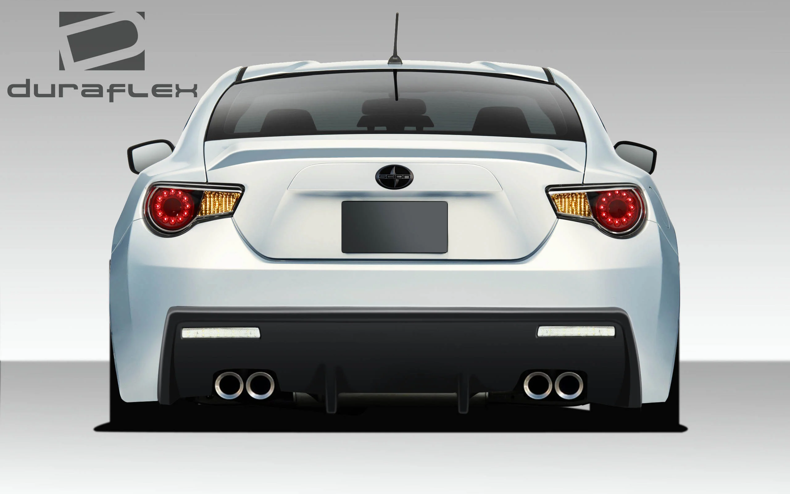 Scion FR-S / Toyota 86 / Subaru BRZ (2013-2020) 86-R Rear Bumper Cover - Image 6