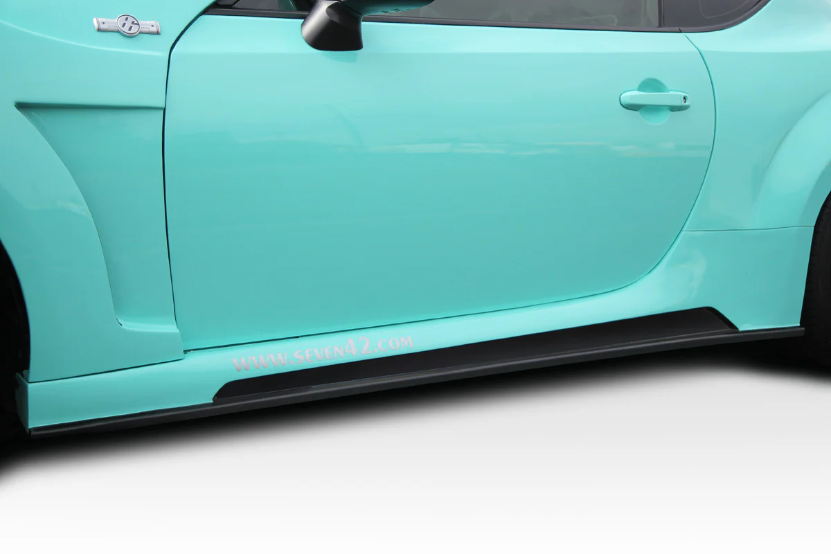 Scion FR-S / Toyota 86 / Subaru BRZ (2013-2020) 86-R Side Skirts Rocker Panels - Image 5