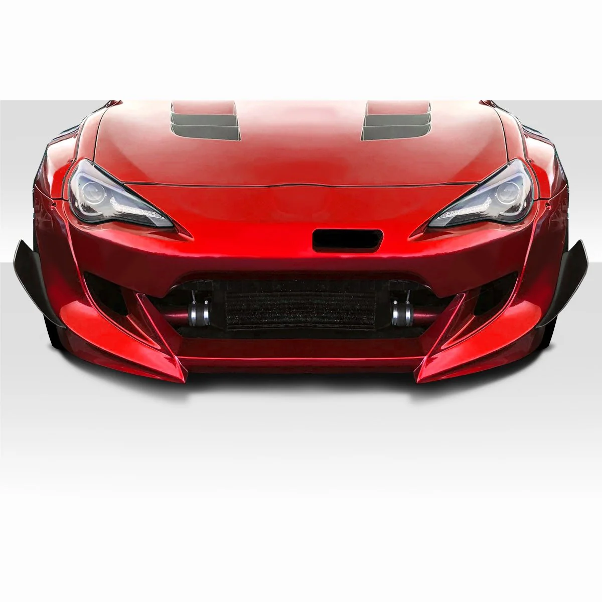 Scion FR-S / Toyota 86 / Subaru BRZ (2013-2020) GT500 V3 Front Bumper Canards - Image 8