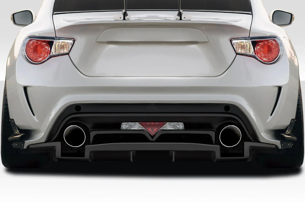 Scion FR-S / Toyota 86 / Subaru BRZ (2013-2020) Vantix Rear Bumper Cover (Includes Diffuser / Canards) - Image 6