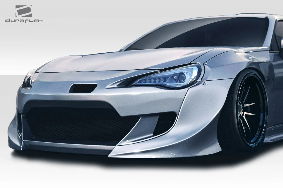 Scion FR-S / Toyota 86 / Subaru BRZ (2013-2020) Wide Body GT500 V3 Front Bumper - Image 7
