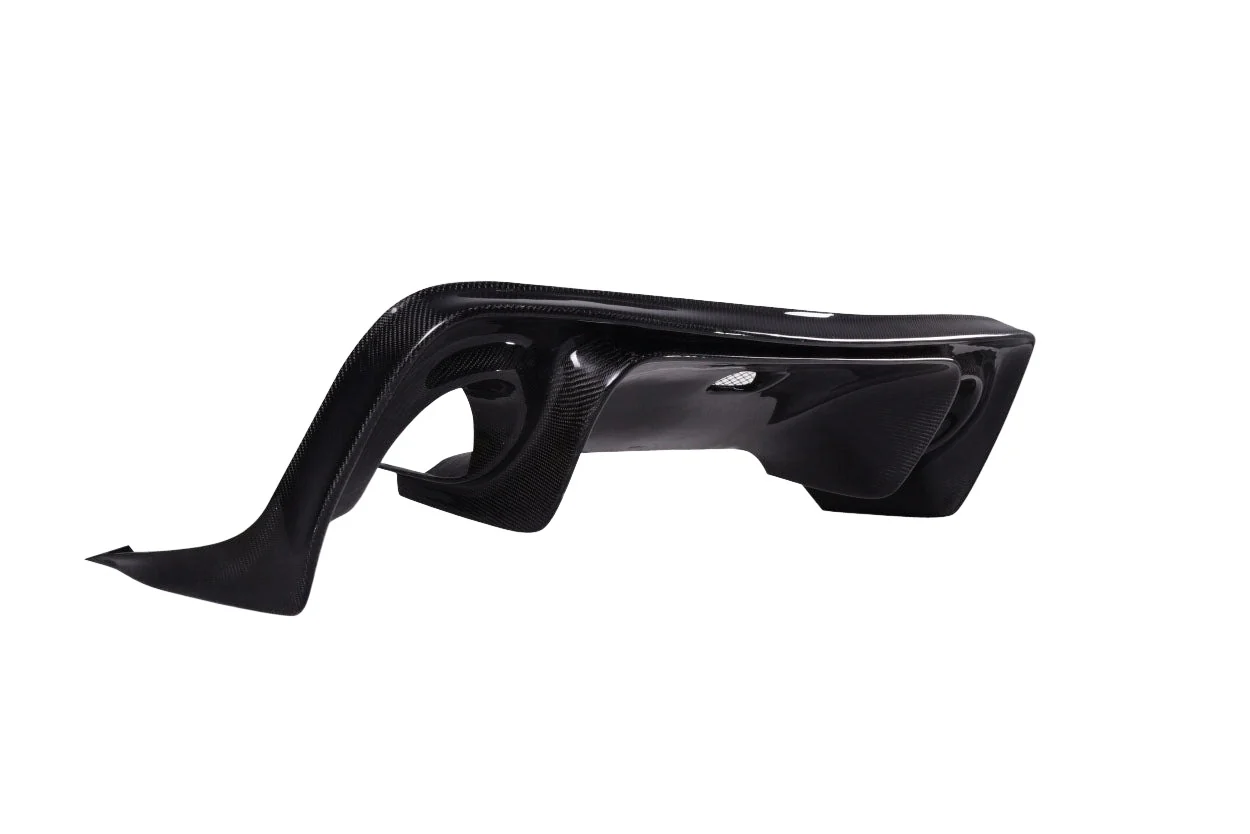 Scion FR-S / Toyota 86 / Subaru BRZ Carbon Fiber GT500 V3 Rear Diffuser - Image 2