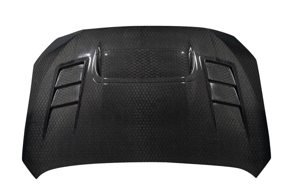 Subaru WRX (2015-2021) Carbon Fiber Geo6ix C-1 Hood - Image 4
