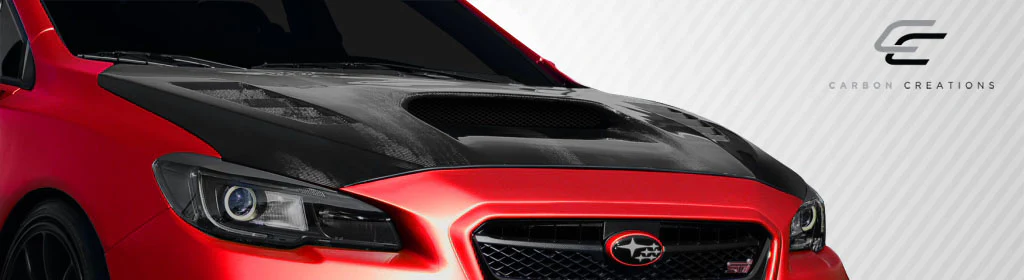 Subaru WRX (2015-2021) Carbon Fiber NBR Concept Hood - Image 5