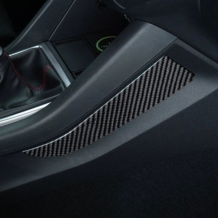 Subaru WRX (2022-2024) P&S Series Carbon Fiber Center Kicker Panel Accents - Image 4