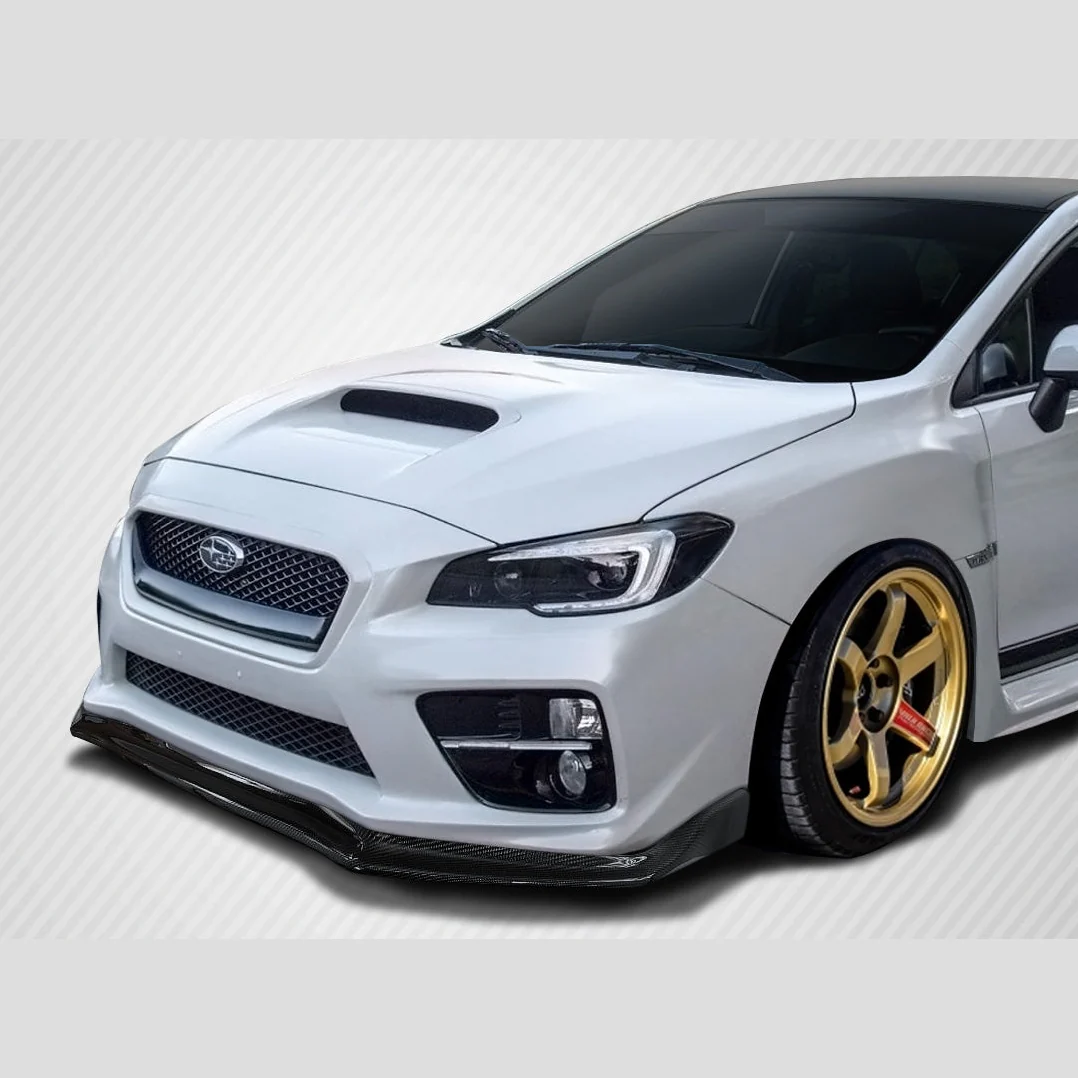 Subaru WRX STI (2015-2017) Carbon Fiber C Speed Front Lip - Image 9
