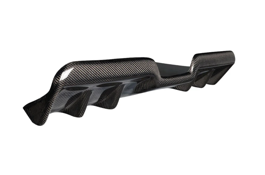 Subaru WRX STI (2015-2021) Carbon Fiber Empire Rear Diffuser - Image 3
