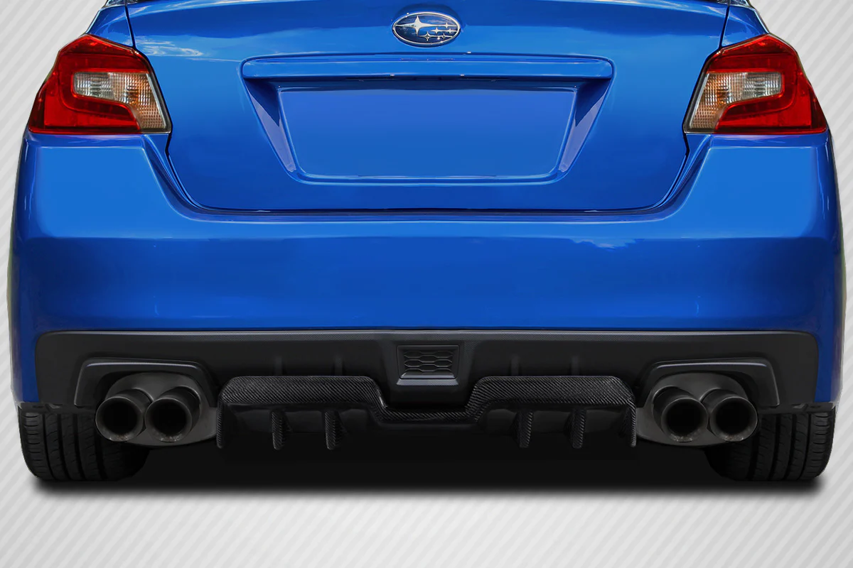 Subaru WRX STI (2015-2021) Carbon Fiber Empire Rear Diffuser - Image 4