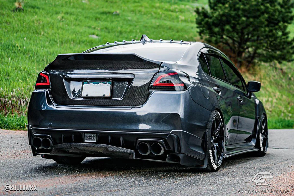 Subaru WRX STI (2015-2021) Carbon Fiber VRS Rear Diffuser - Image 12
