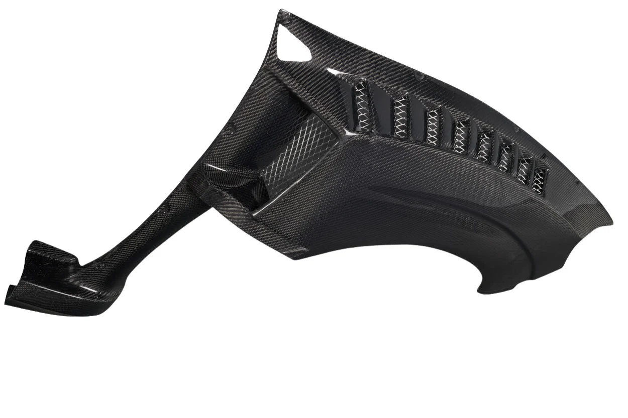 Subaru WRX STI (2015-2021) Carbon Fiber VRS Wide Body Front Fenders - Image 4