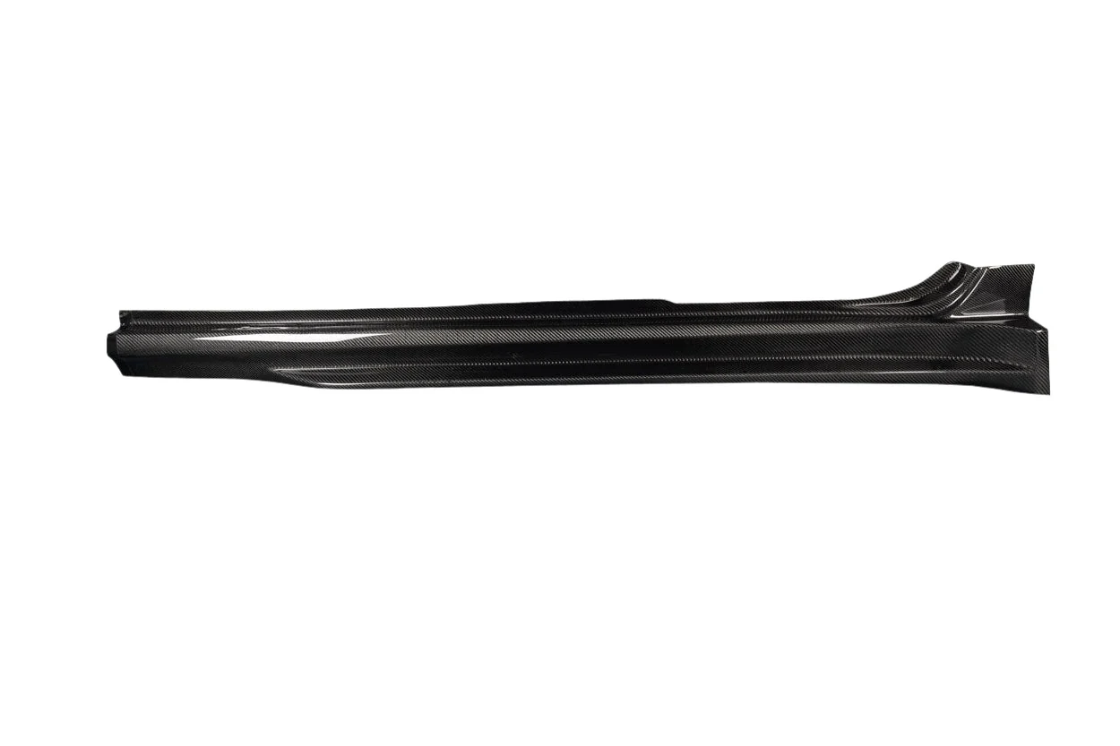 Subaru WRX STI (2015-2021) Carbon Fiber VRS Wide Body Side Skirt Rocker Panels - Image 4