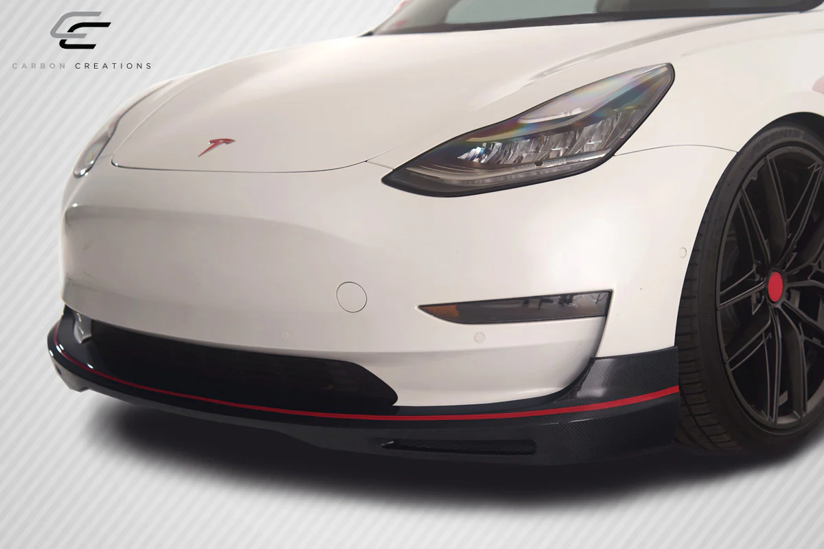 Tesla Model 3 (2018-2023) Carbon Fiber GT Concept Body Kit (4-Piece) - Image 3