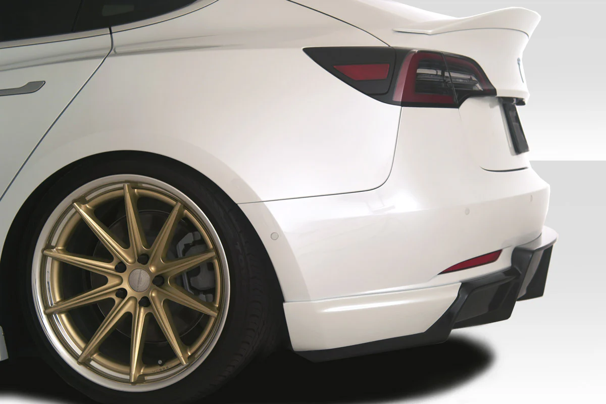 Tesla Model 3 (2018-2023) GT Concept Rear Diffuser - Image 3