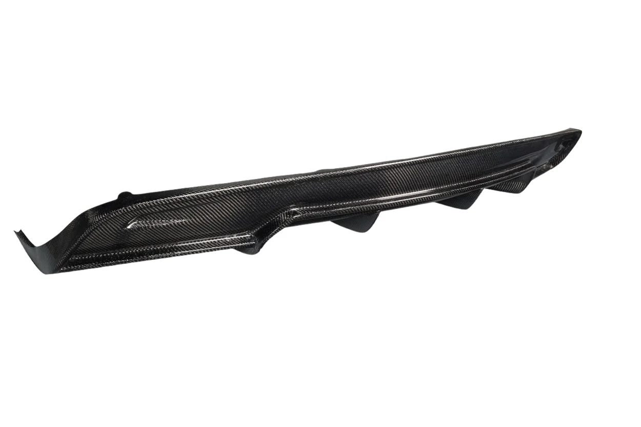 Tesla Model S (2012-2015) Carbon Fiber Energon Rear Diffuser - Image 4
