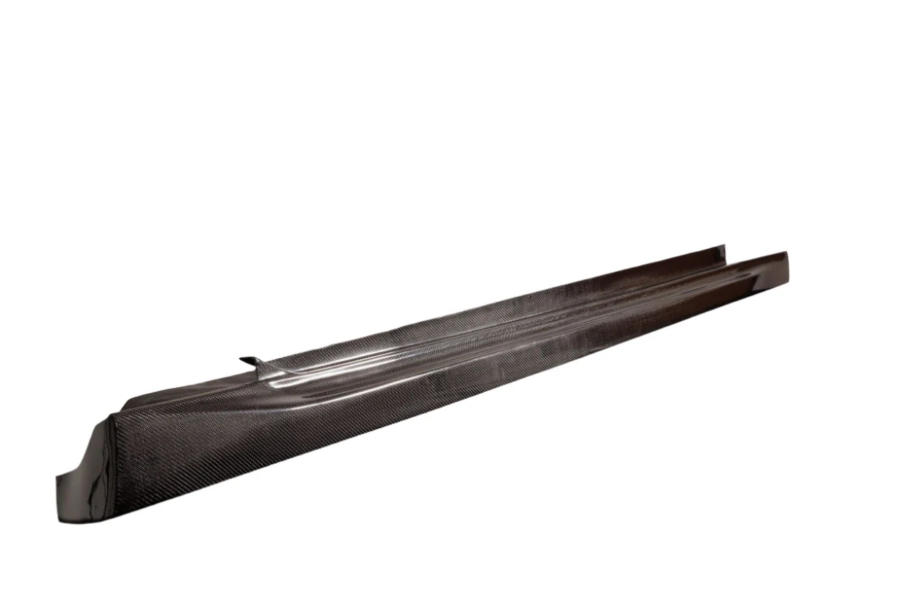 Tesla Model S (2012-2023) Carbon Fiber UTech Side Skirts - Image 4