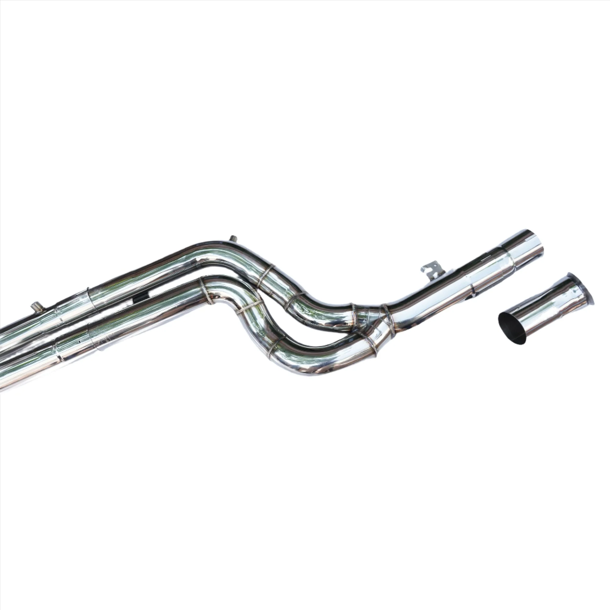 Toyota Supra A90 304SS Catback Exhaust with Valve - Image 4