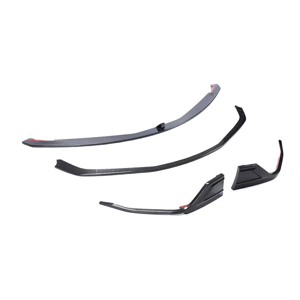 Toyota Supra A90 Carbon Fiber Front Bumper Lip - Image 2