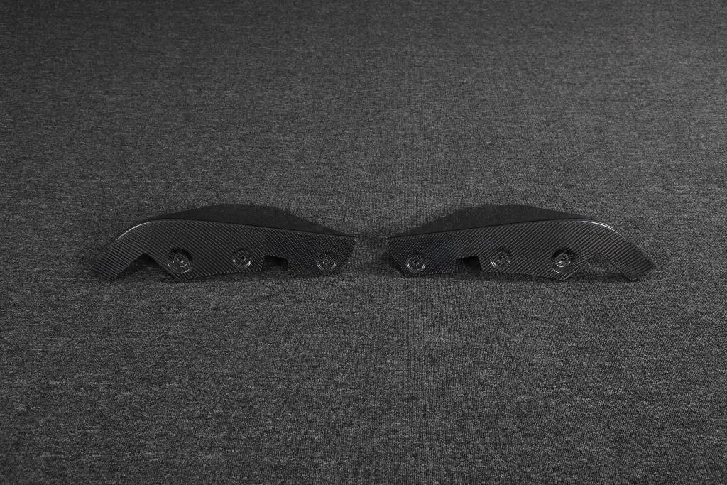 Toyota Supra A90 Carbon Fiber Rear Bumper Splitter - Image 6