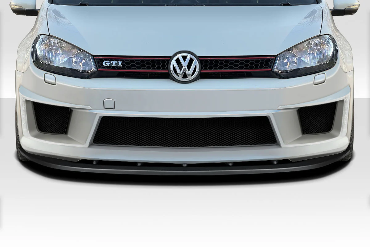 Volkswagen Golf GTi (2010-2014) R400 Look Front Lip - Image 4