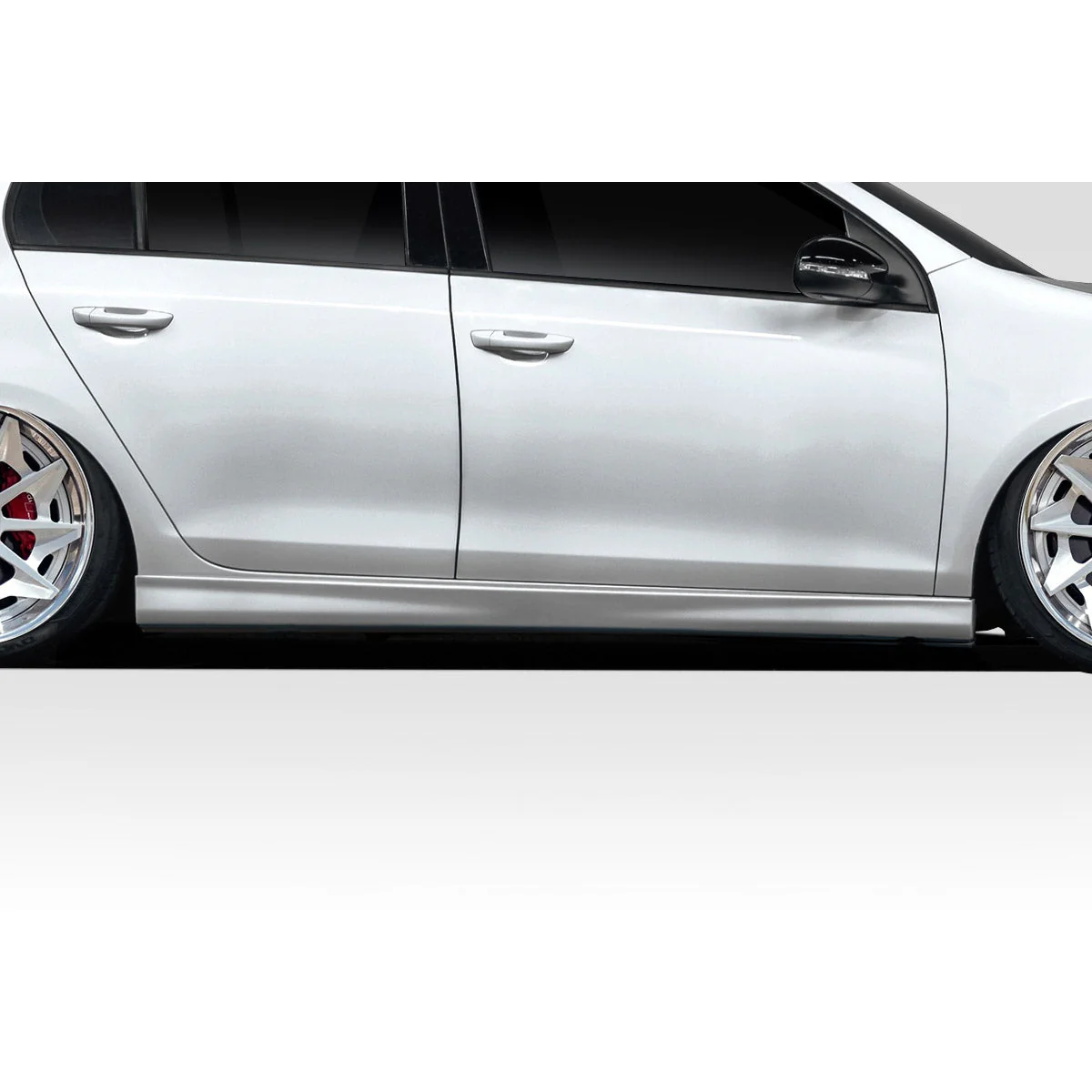 Volkswagen Golf GTi (2010-2014) Votex Look Side Skirt Rocker Panels - Image 5
