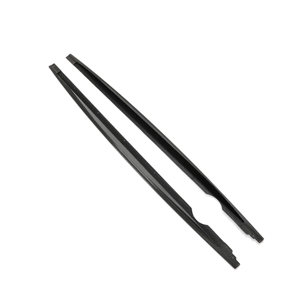 Volkswagen Golf R MK8 Carbon Fiber Side Skirts - Image 4
